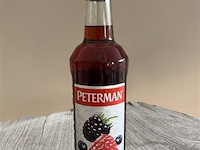 1 fles peterman bosvruchten jenever - afbeelding 1 van  1