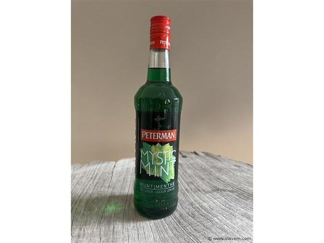 1 fles peterman mystic mint jenever - afbeelding 1 van  1
