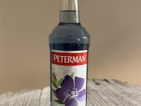 1 fles peterman violet jenever