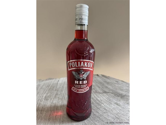 1 fles poliakov red - afbeelding 1 van  1