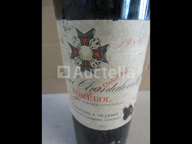 1 fles pomerol château chantalouette 1989 - afbeelding 2 van  4