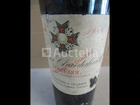 1 fles pomerol château chantalouette 1989 - afbeelding 2 van  4