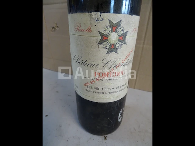 1 fles pomerol château chantalouette 1989 - afbeelding 4 van  4
