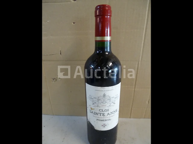 1 fles pomerol clos sainte anne 2012 - afbeelding 1 van  3