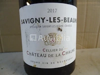 1 fles savigny-les-beaunes cellier du château de la chaumes 2017 - afbeelding 2 van  4