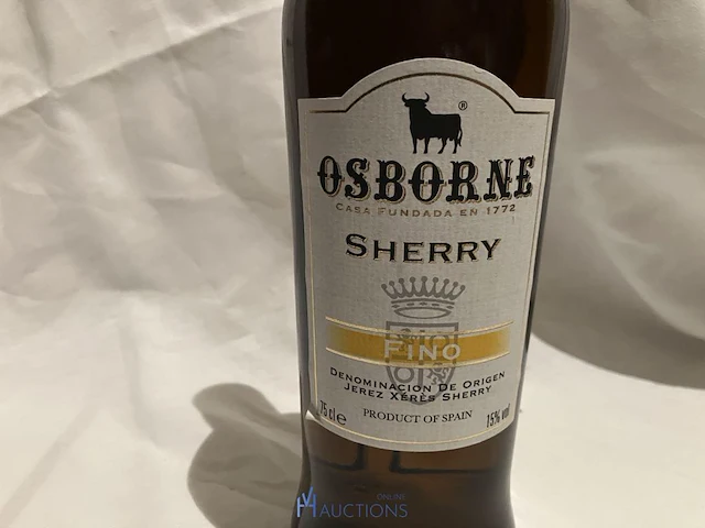 1 fles sherry osborne - afbeelding 2 van  4