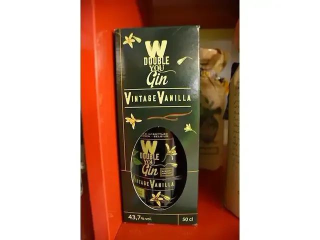 1 fles w double you gin 70cl, 2 flessen ocus gin 50cl, 4 flessen w double you gin vintage vanilla 50cl (632,633,634) - afbeelding 5 van  5