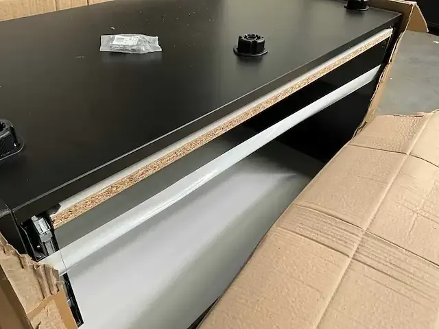 1 formica houten ladekast/onderkast - afbeelding 7 van  10