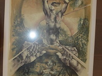 1 foto achter glas (genummerd), schilderij fruit - afbeelding 6 van  10