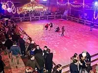 1 gedemonteerde schaatsbaan