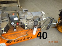 1 gentilin 3+3hd 100 compressor op wielen - afbeelding 1 van  6