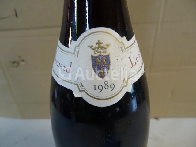 1 genummerde fles gevrey-chambertin bernard louis 1989 - afbeelding 2 van  5