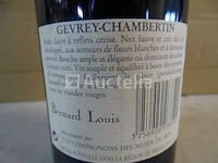 1 genummerde fles gevrey-chambertin bernard louis 1989 - afbeelding 4 van  5