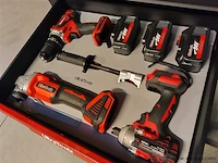 1 gereedschapswagen xxxl met powertools - afbeelding 15 van  29