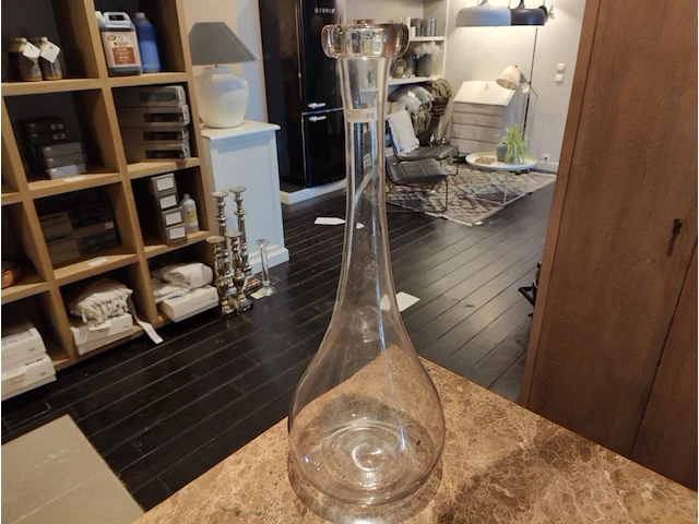 1 glazen vaas flamant cibel - afbeelding 1 van  2
