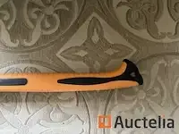 1 grote kloofbijl 2200 gram met fiberglass steel - afbeelding 5 van  5