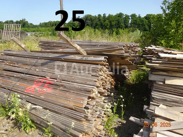 1 grote set planken van verschillende afmetingen - afbeelding 2 van  7