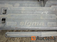 1 grote tegelsnijder van merk sigma professional type l100cm - afbeelding 1 van  3