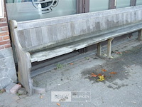 1 groten houten bank 4 meter lang - afbeelding 2 van  4