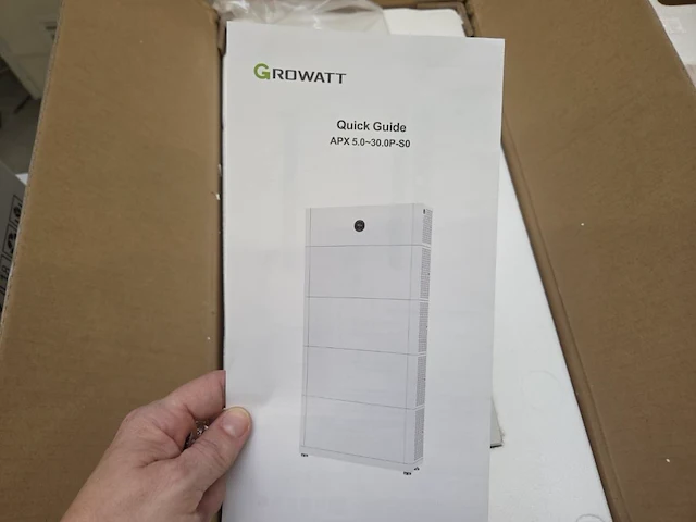 1 growatt apx 5.0 batterijsysteem - afbeelding 2 van  8