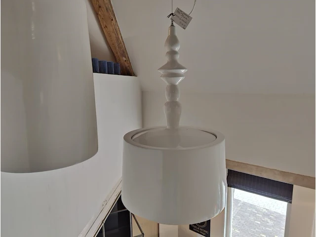 1 hanglamp karman ali e baba sospensione - diffuser in white ceramic - afbeelding 1 van  6