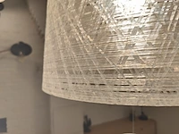 1 hanglamp karman blackout-sospensione transparant indoor + candle holder white ceramic - afbeelding 3 van  8