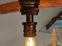 1 hanglamp karman mek sospensione nero opaca: black ceramic - afbeelding 3 van  4