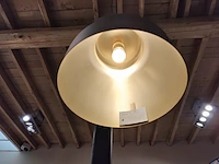 1 hanglamp luminello edo misto in messing/antraciet met lampvoet e27 230v - afbeelding 3 van  3