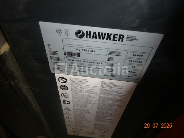 1 hawker elektrische palletwagen - afbeelding 1 van  6