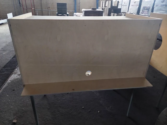 1 houten bibliotheek tafel - afbeelding 5 van  5