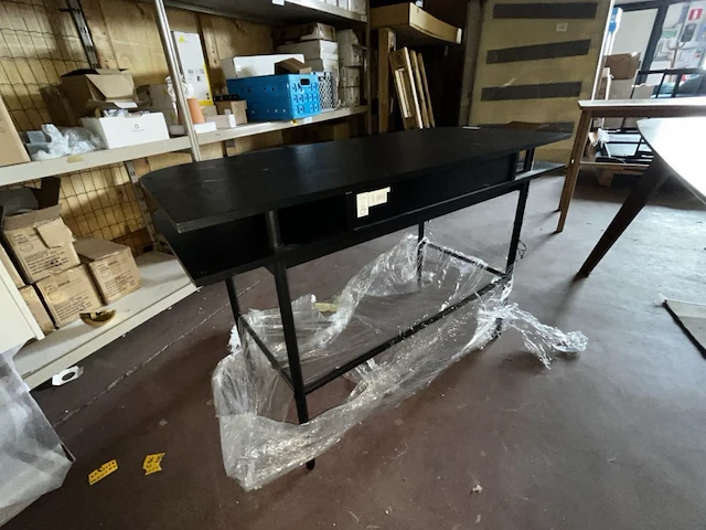 1 houten bureau meubel - afbeelding 3 van  4