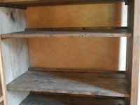 1 houten open kast 2m x 67 diep x 1,34 breed - afbeelding 4 van  4