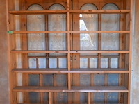 1 houten rek 1,68x 2,05 cm - afbeelding 1 van  3