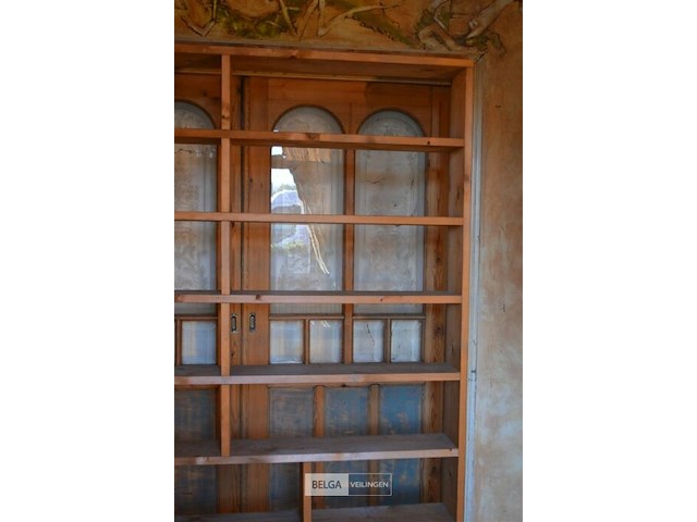 1 houten rek 1,68x 2,05 cm - afbeelding 2 van  3