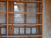 1 houten rek 1,68x 2,05 cm - afbeelding 2 van  3