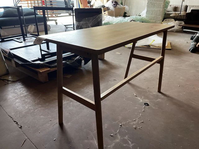 1 houten tafeltje - afbeelding 3 van  4