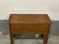 1 houten vintage speelkoffer, opbergkoffer…. - afbeelding 1 van  3