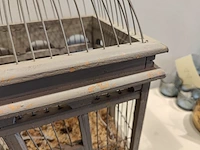 1 houten vogelkooi flamant loros - afbeelding 2 van  3