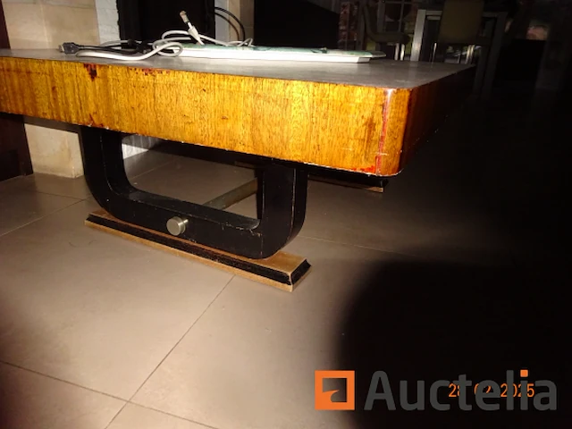 1 houten woonkamer tafel 1m20/1m/43cm - afbeelding 3 van  3