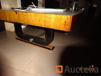 1 houten woonkamer tafel 1m20/1m/43cm - afbeelding 3 van  3