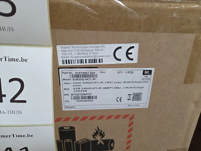 1 huawei sun2000-4ktl-m1 omvormer - afbeelding 3 van  6