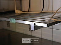 1 inox rek 1,20x 45 - afbeelding 1 van  3