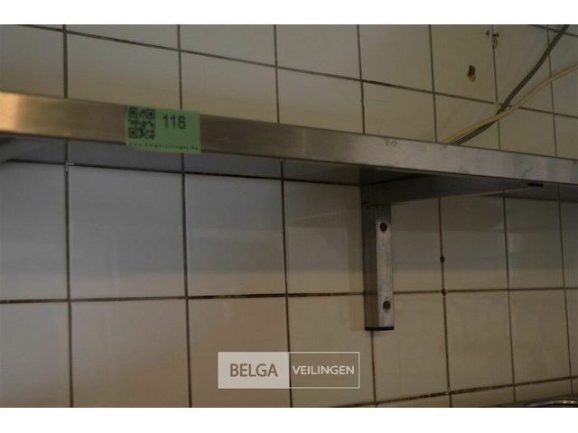 1 inox rek 1,6 x 30 - afbeelding 3 van  3
