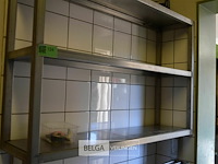 1 inox rekje 1m x 90 cm 27 diep - afbeelding 3 van  3