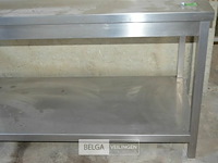 1 inox werktafel 1,4x70x85hoog - afbeelding 3 van  3