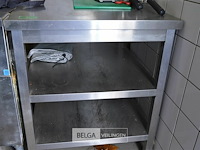 1 inox werktafel 85 x 86 x 74 - afbeelding 2 van  3