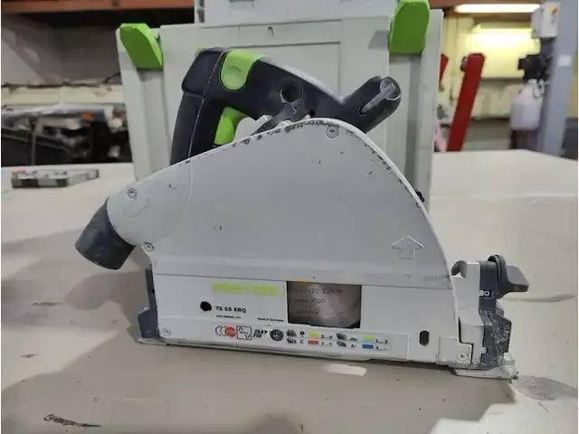 1 invalcirkelzaag festool ts 55 ebq - afbeelding 1 van  3