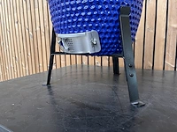 1 kamado grill (13 inch) blauw - afbeelding 6 van  8