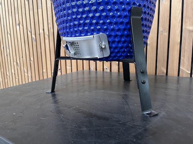 1 kamado grill (13 inch) blauw - afbeelding 6 van  8