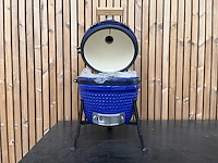 1 kamado grill (13 inch) blauw - afbeelding 7 van  8